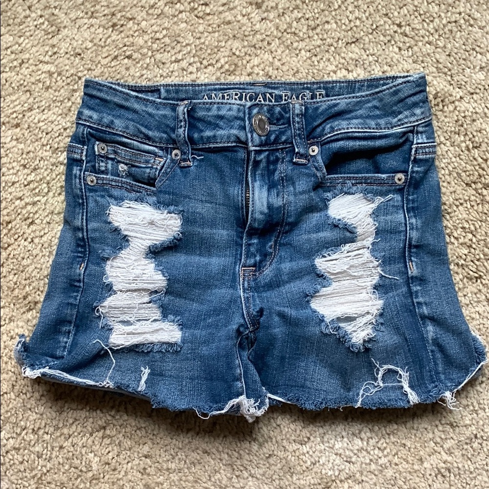 3/$15 - American Eagle Distressed Shorts